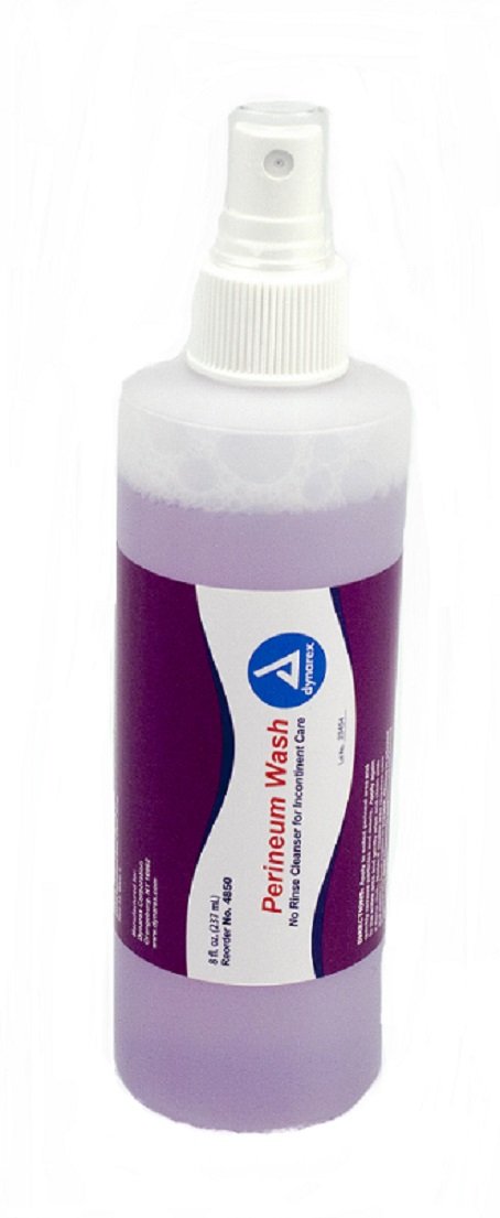 DYNAREX Perineal Wash Liquid 8 oz. Spray Bottle