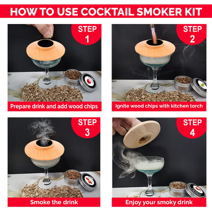 Cuspy Cocktail Smoker Kit